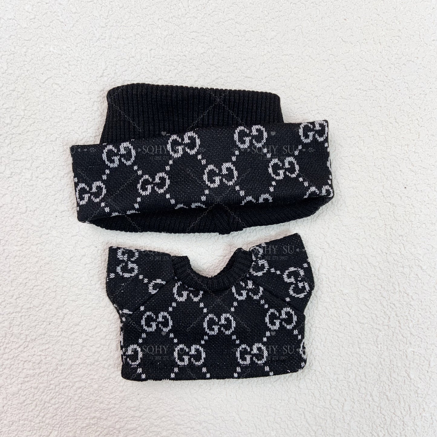 Lulu sweater set: hat + sweater,Multiple colors available, suitable for 17cm LBB dolls.