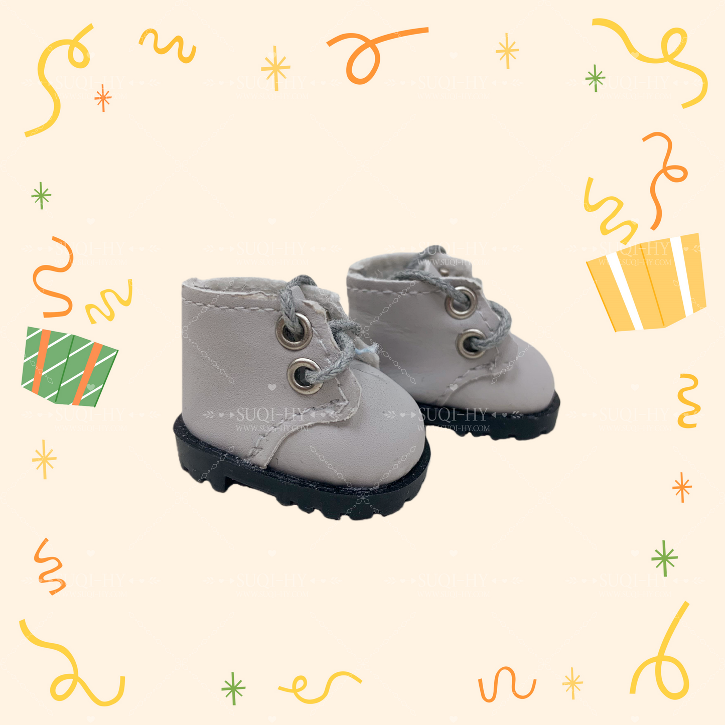 Doll shoes suitable for 17cm LBB dolls, compatible with V1/V2/V3 versions