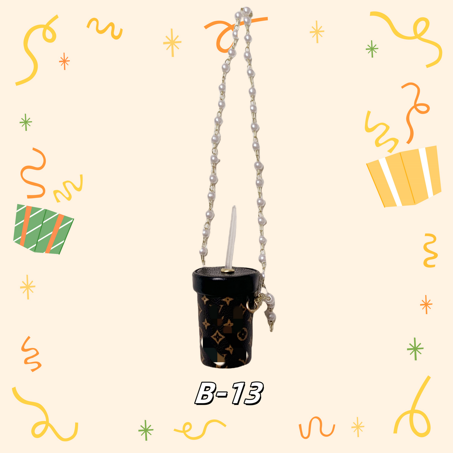 LULU Purse、bag for 17cm dolls like cotton dolls, suitable for Lafufu