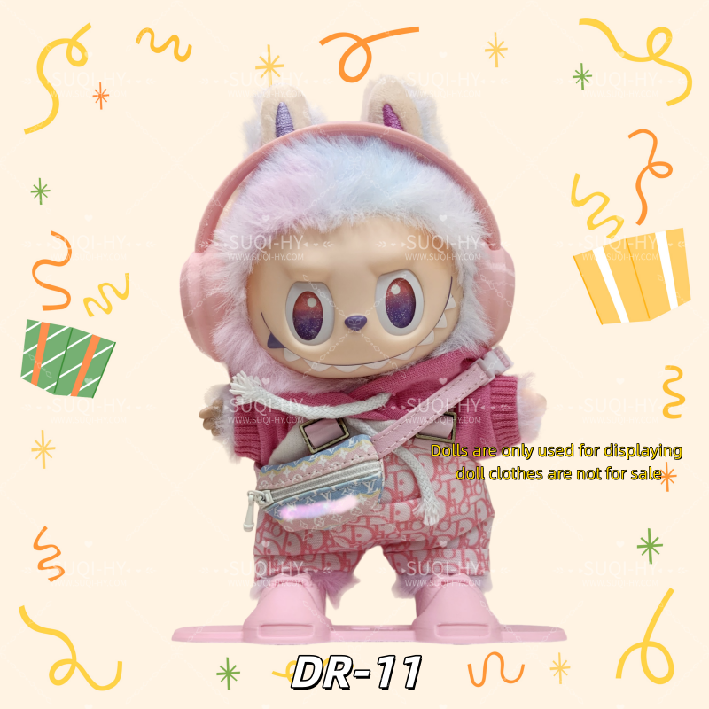 DI-or Set Collection:Handmade doll clothes are suitable for plush toys with a body size of 17cm LBB or other sizes around 10cm