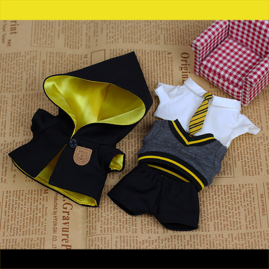 Magic Cloak Gryffindor School Uniform - Slytherin School Uniform - Harry Potter Replica Costume for Dolls