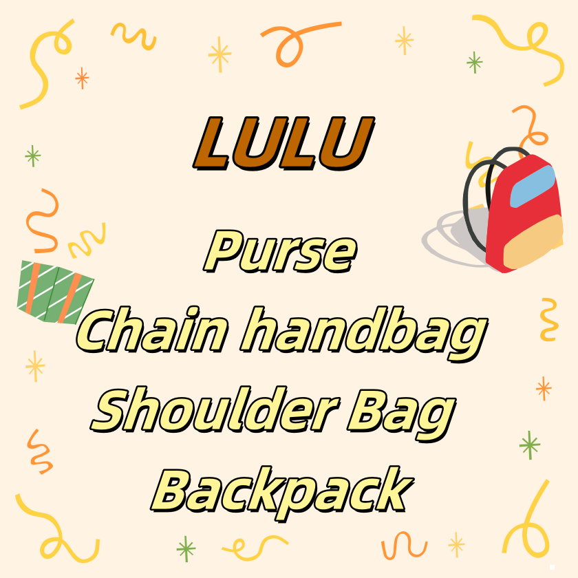 LULU Purse、bag for 17cm dolls like cotton dolls, suitable for Lafufu