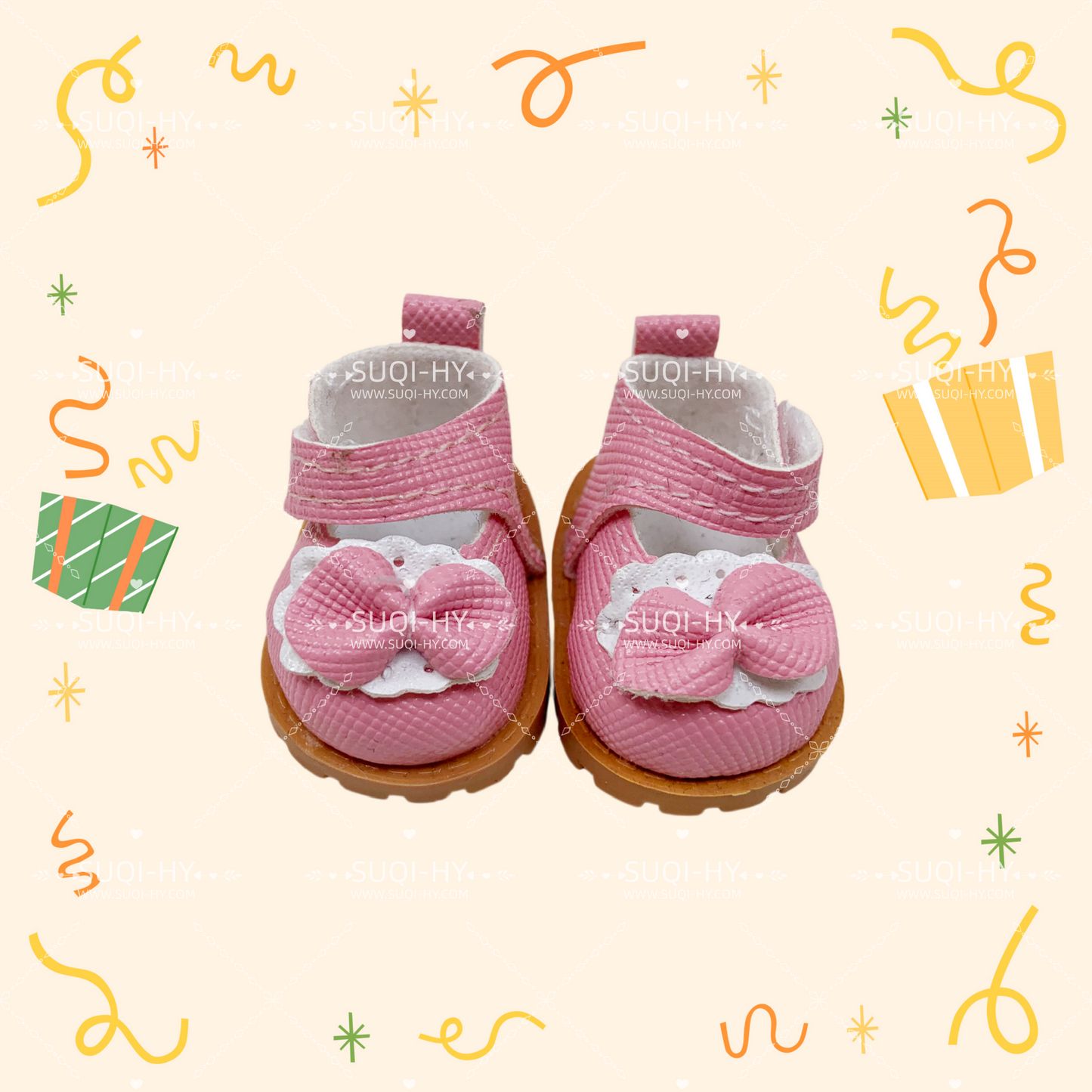 Handmade shoes suitable for 17cm LBB dolls, the size is very suitable,Perfect choice for matching with women's clothing