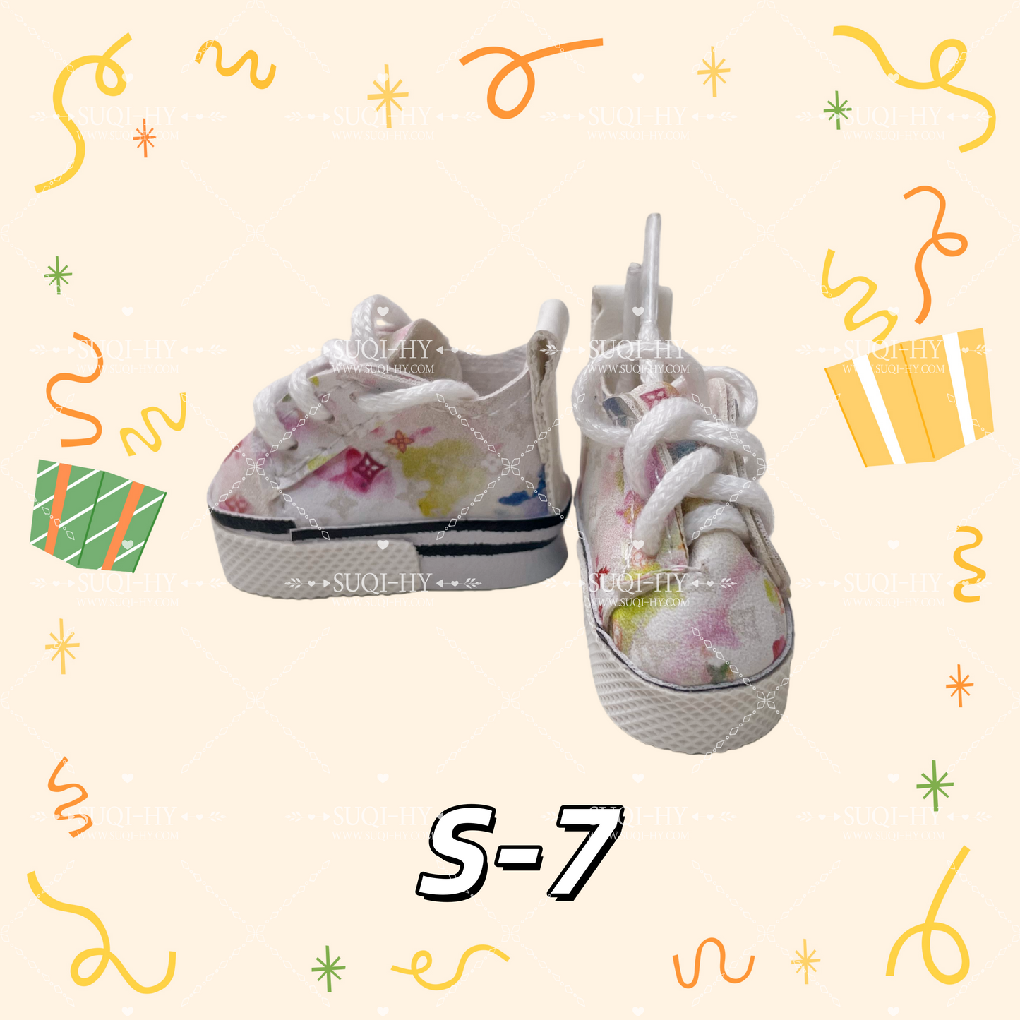Handmade shoes suitable for 17cm LBB dolls, the size is very suitable