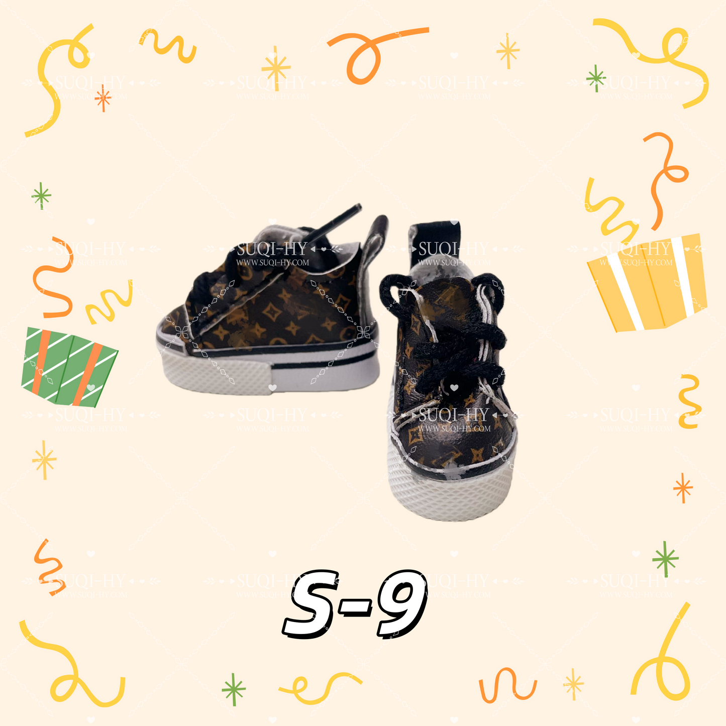 Handmade shoes suitable for 17cm LBB dolls, the size is very suitable