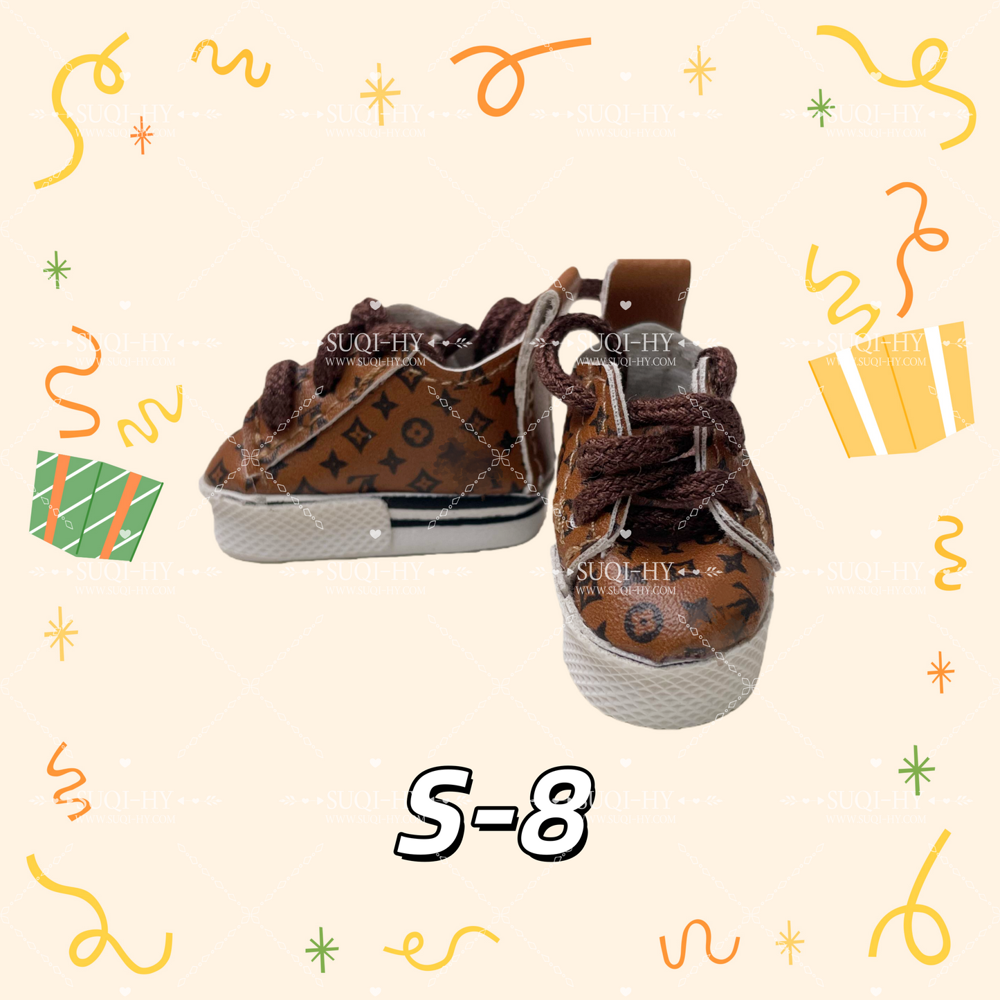 Handmade shoes suitable for 17cm LBB dolls, the size is very suitable