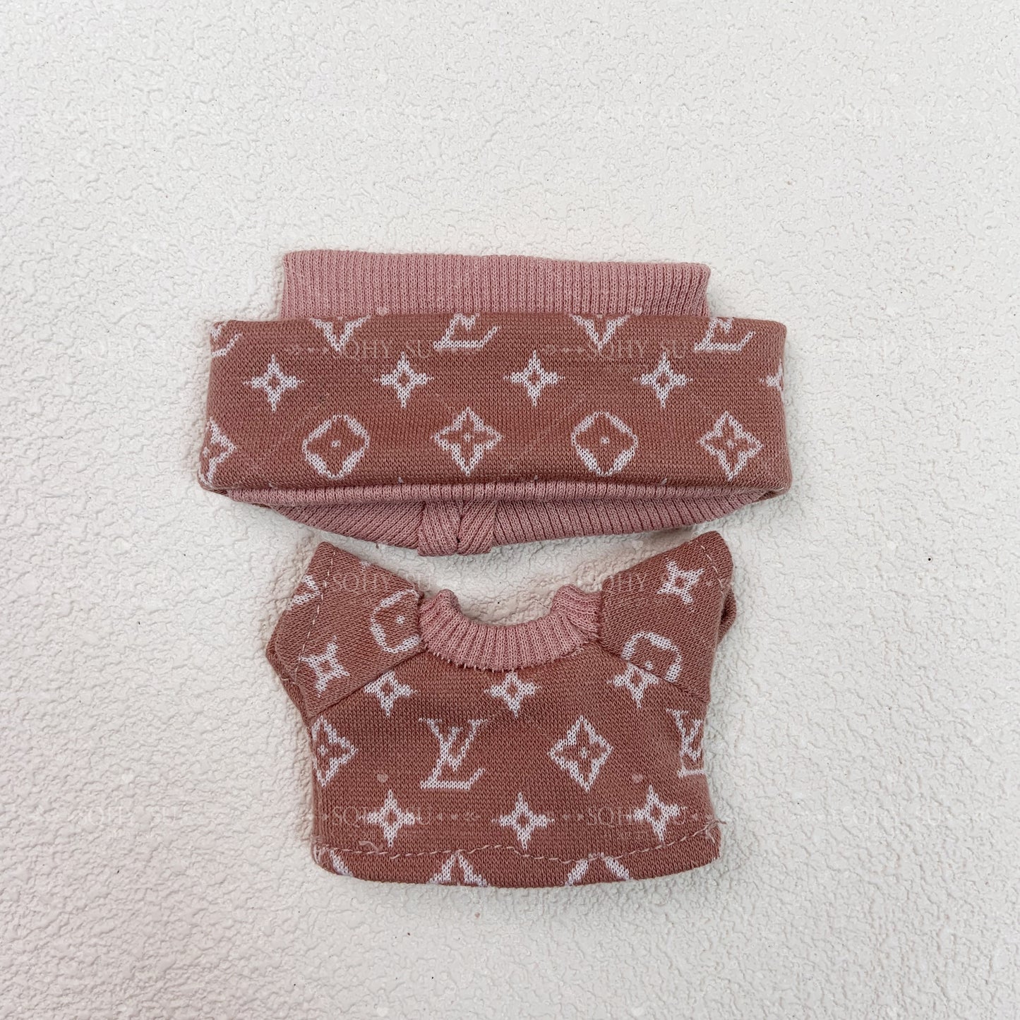 Lulu sweater set: hat + sweater,Multiple colors available, suitable for 17cm LBB dolls.