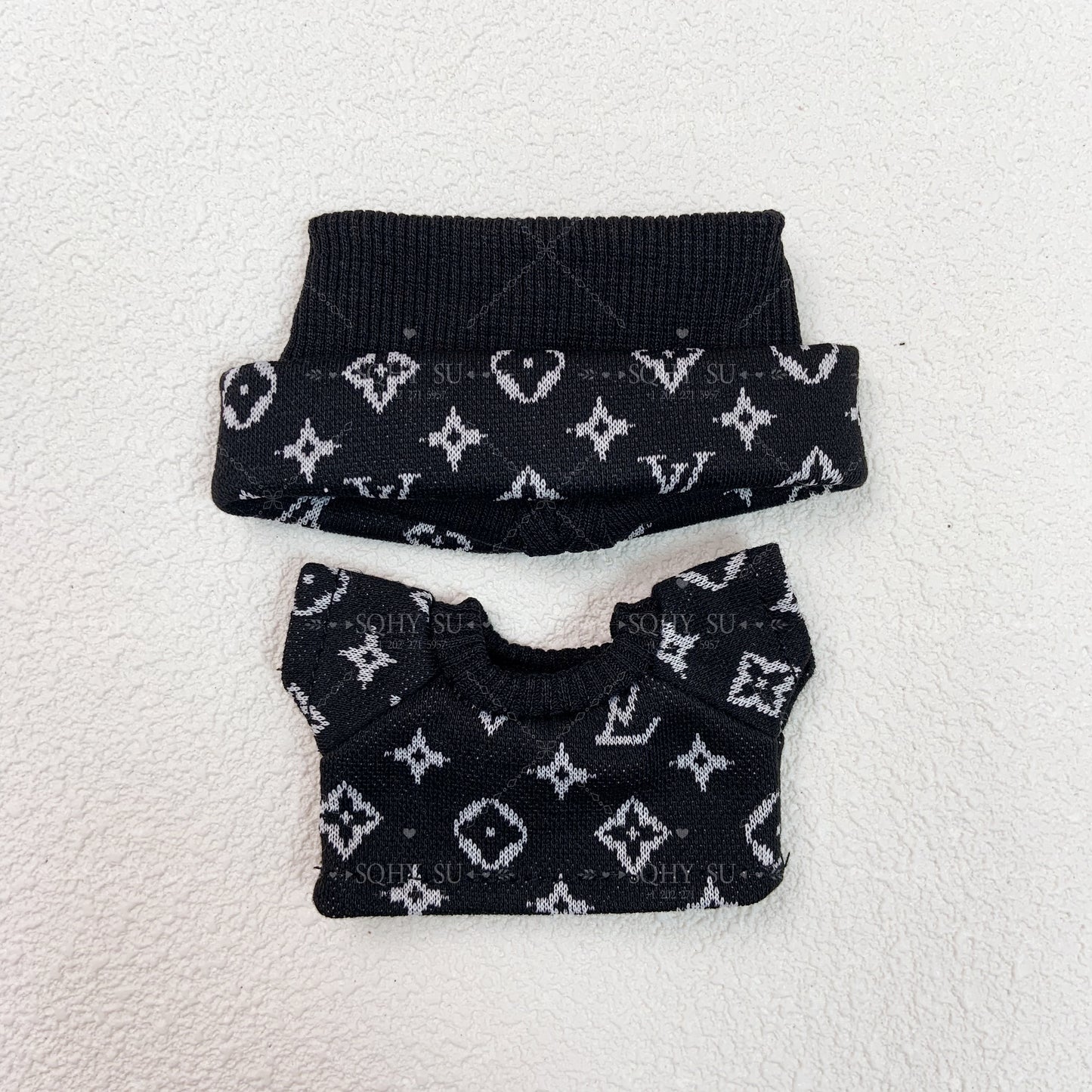 Lulu sweater set: hat + sweater,Multiple colors available, suitable for 17cm LBB dolls.