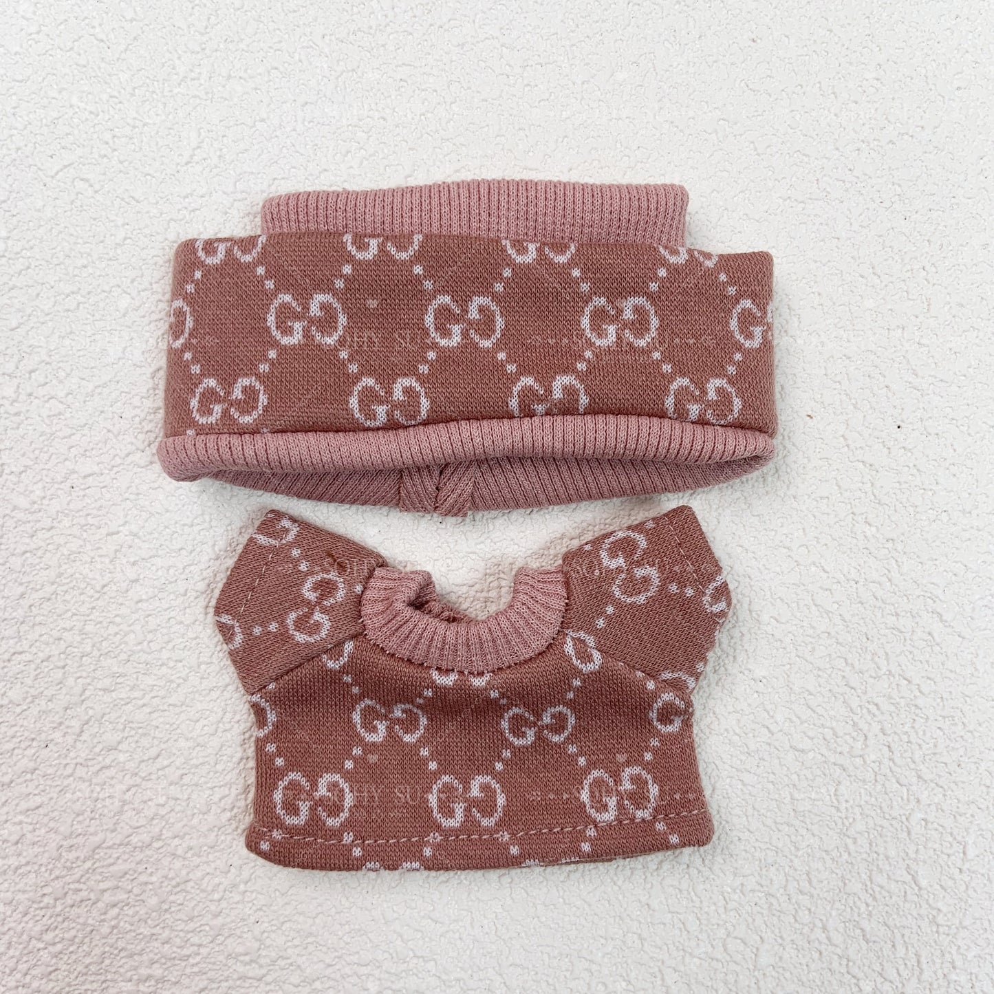 Lulu sweater set: hat + sweater,Multiple colors available, suitable for 17cm LBB dolls.