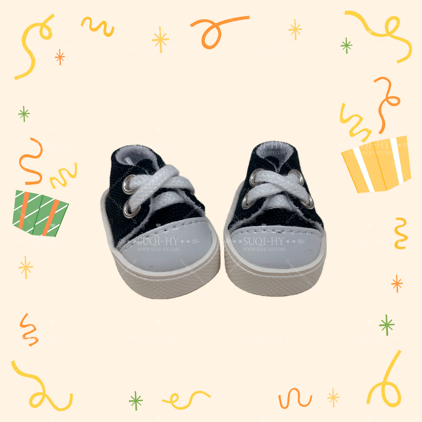 Doll shoes suitable for 17cm LBB dolls, compatible with V1/V2/V3 versions