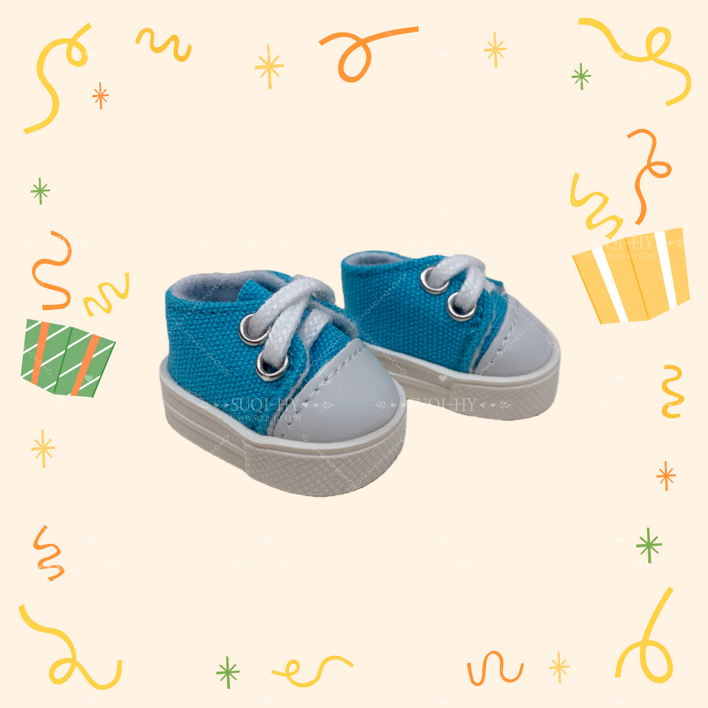 Doll shoes suitable for 17cm LBB dolls, compatible with V1/V2/V3 versions