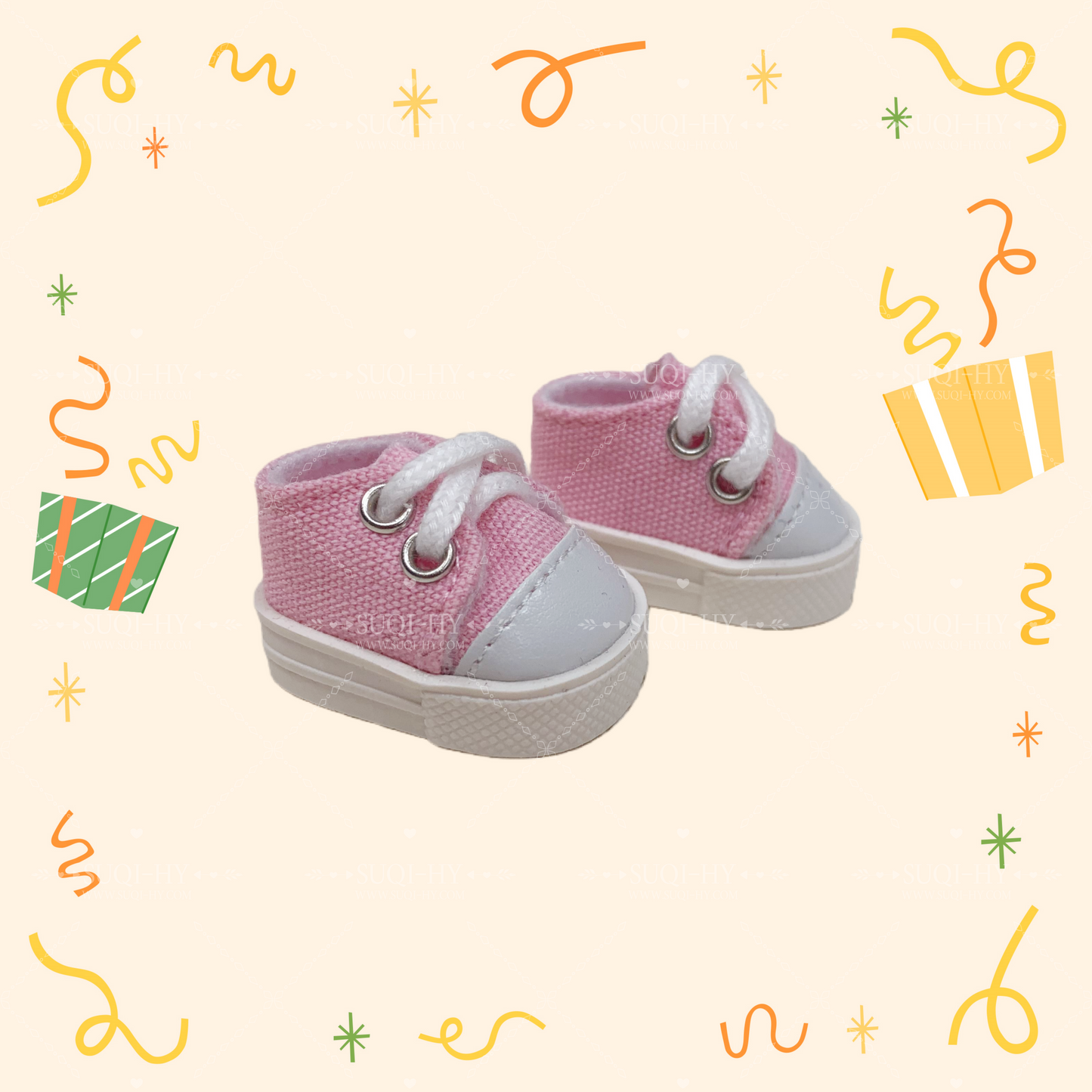 Doll shoes suitable for 17cm LBB dolls, compatible with V1/V2/V3 versions
