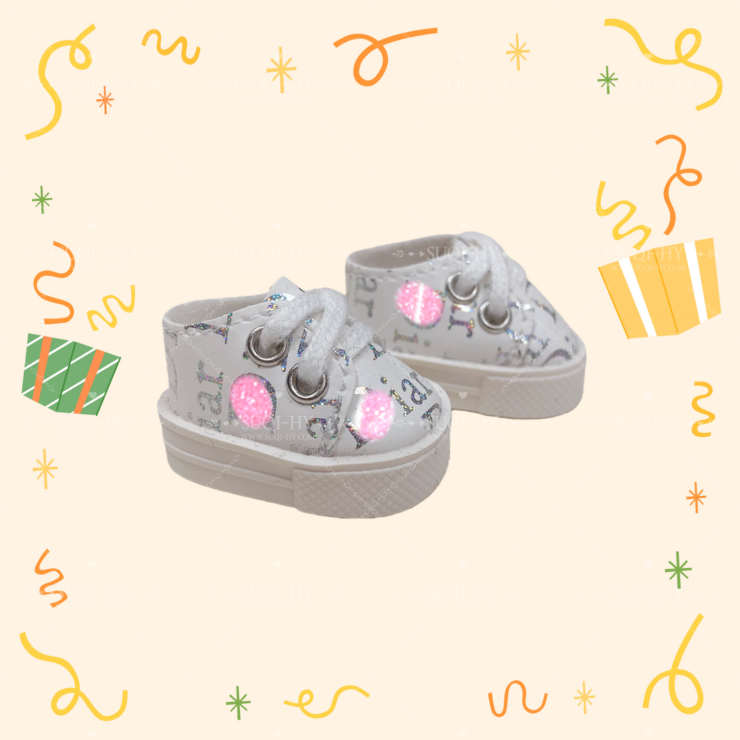 Doll shoes suitable for 17cm LBB dolls, compatible with V1/V2/V3 versions