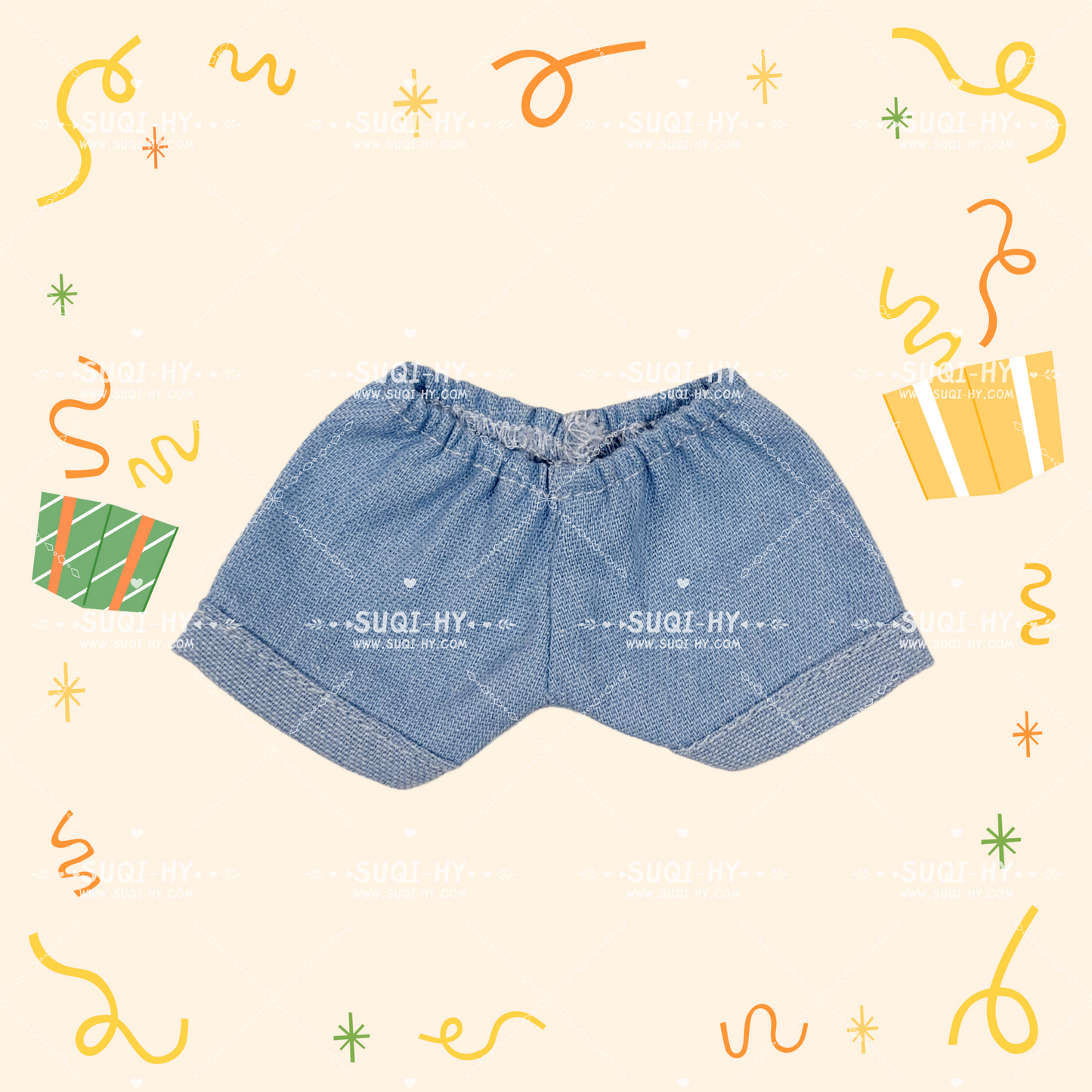 Handmade shorts, jeans, ski pants  with multiple styles to choose from, suitable for LBB 17cm