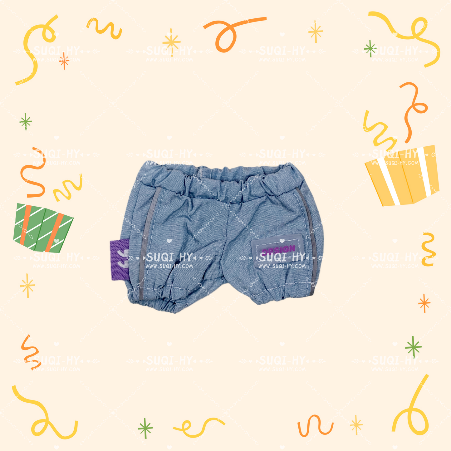 Handmade shorts, jeans, ski pants  with multiple styles to choose from, suitable for LBB 17cm