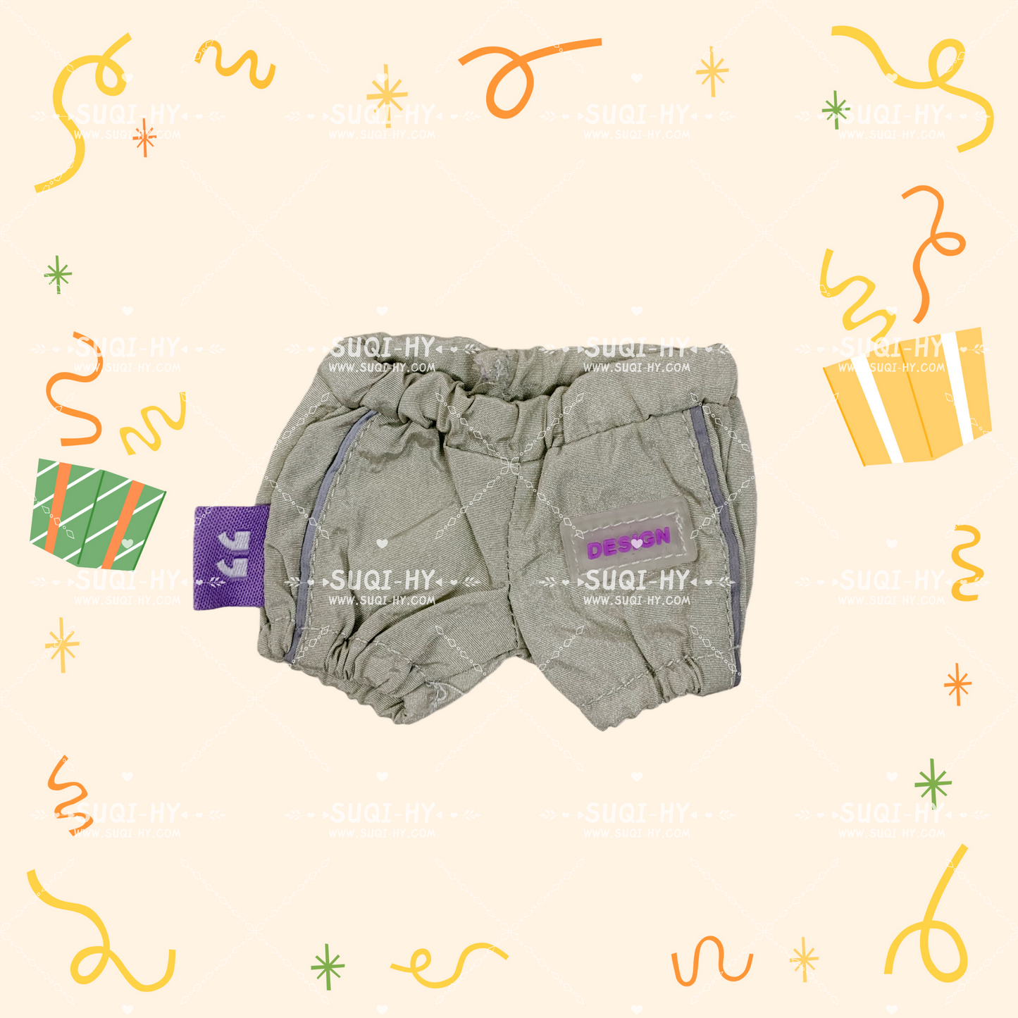 Handmade shorts, jeans, ski pants  with multiple styles to choose from, suitable for LBB 17cm