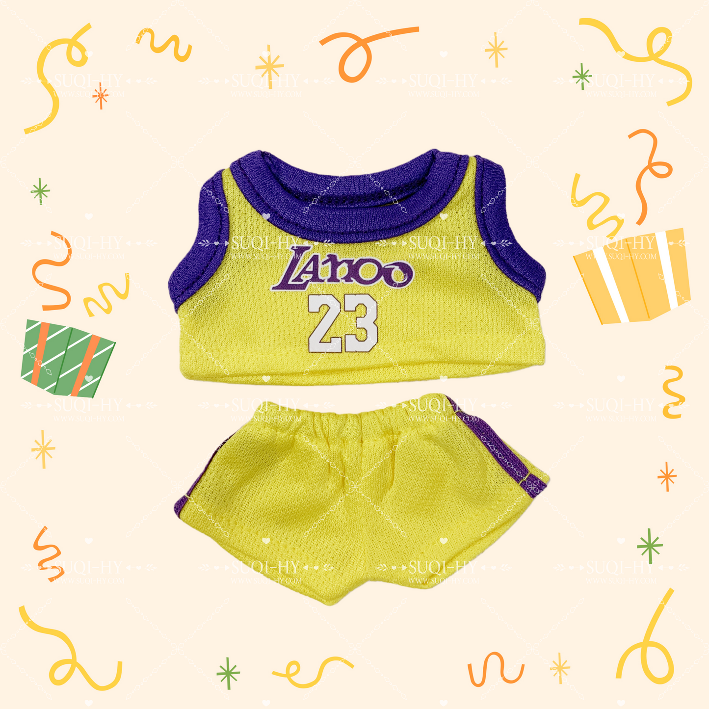 Handmade sportswear suitable for 17cm LBB, basketball, football, school uniform