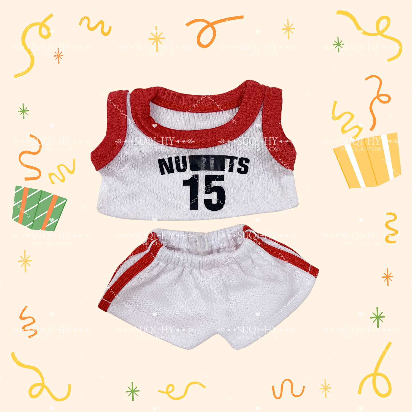 Handmade sportswear suitable for 17cm LBB, basketball, football, school uniform