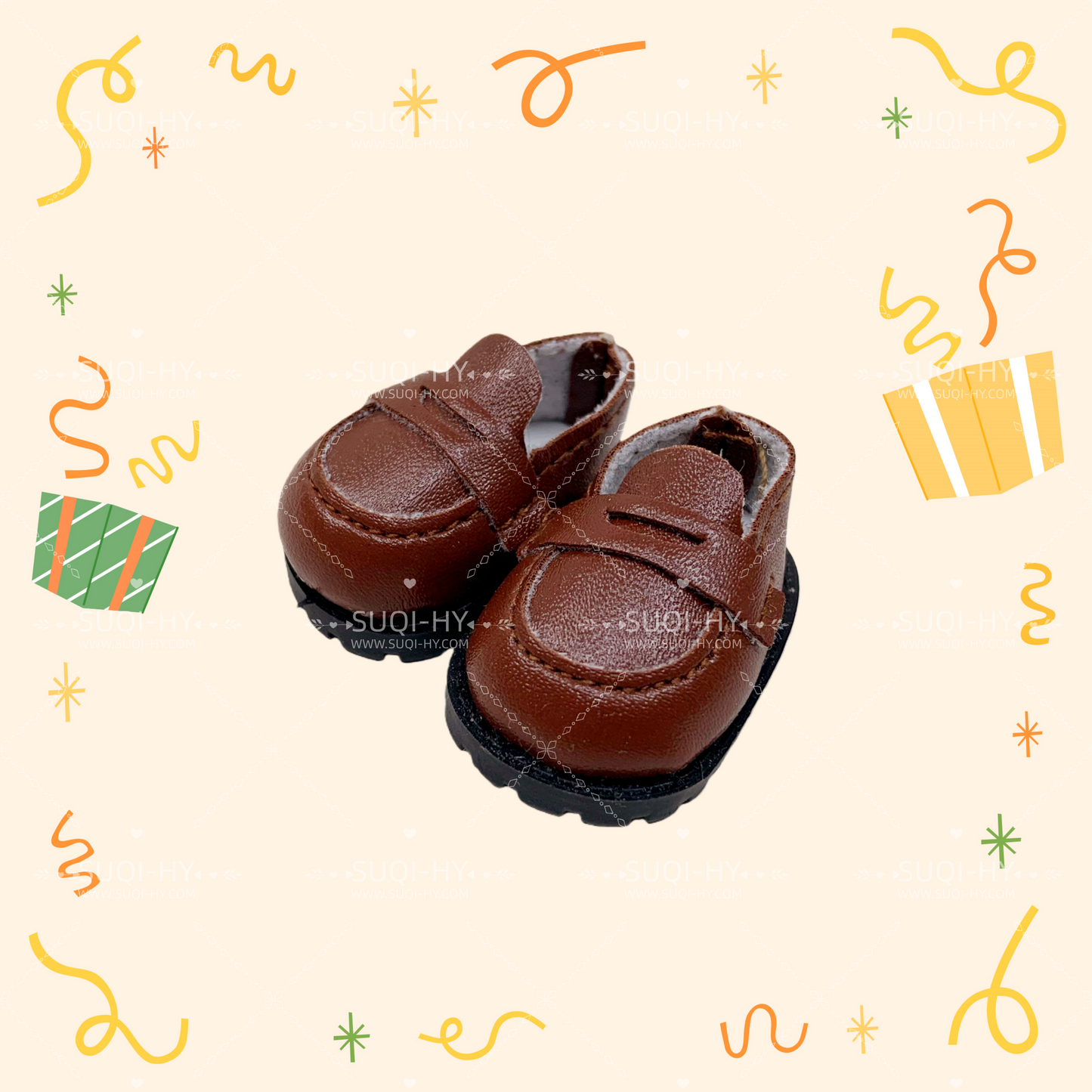 Handmade for 17cm LBB Plush Vinyl FigureCompatible with V1/V2/V3Macaron Sitting Party Warning: High Energy Ahead