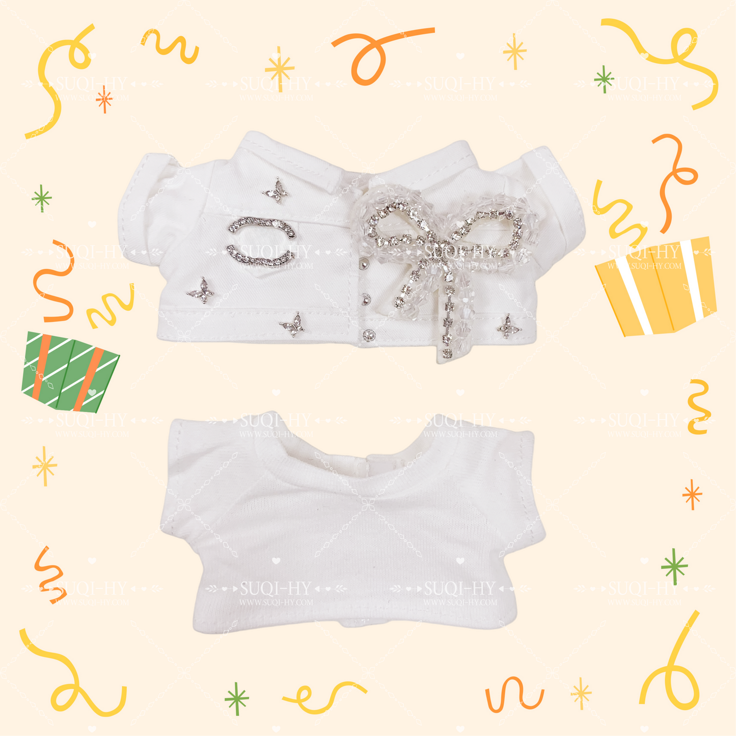 Unique design carefully matched ，handmade custom CC style set, shiny CC is perfect for 17cm LBB