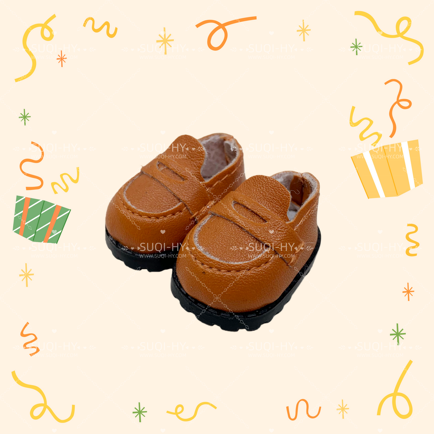 Handmade for 17cm LBB Plush Vinyl FigureCompatible with V1/V2/V3Macaron Sitting Party Warning: High Energy Ahead