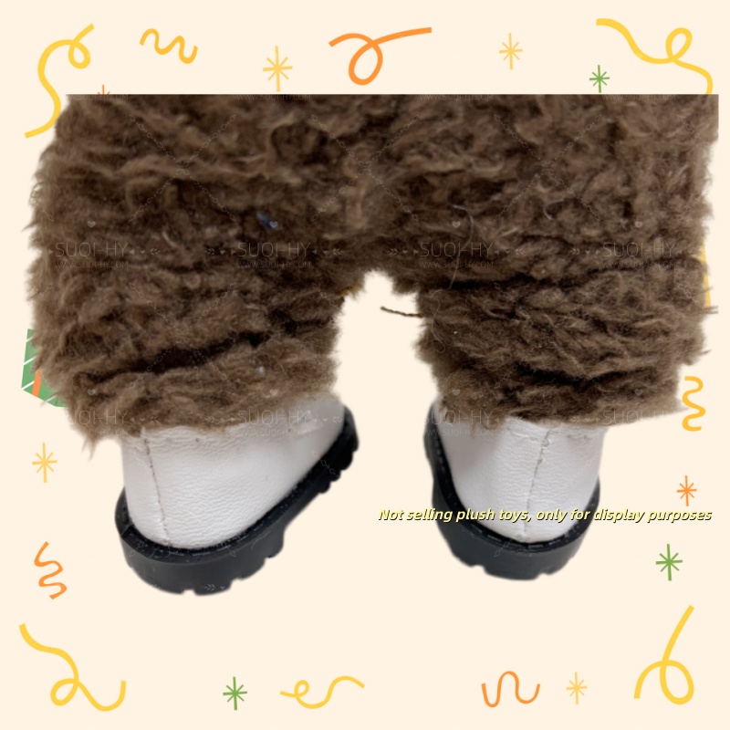 Shoes Part 3:Handmade for 17cm LBB Plush Vinyl FigureCompatible with V1/V2/V3Macaron Sitting Party Warning: High Energy Ahead