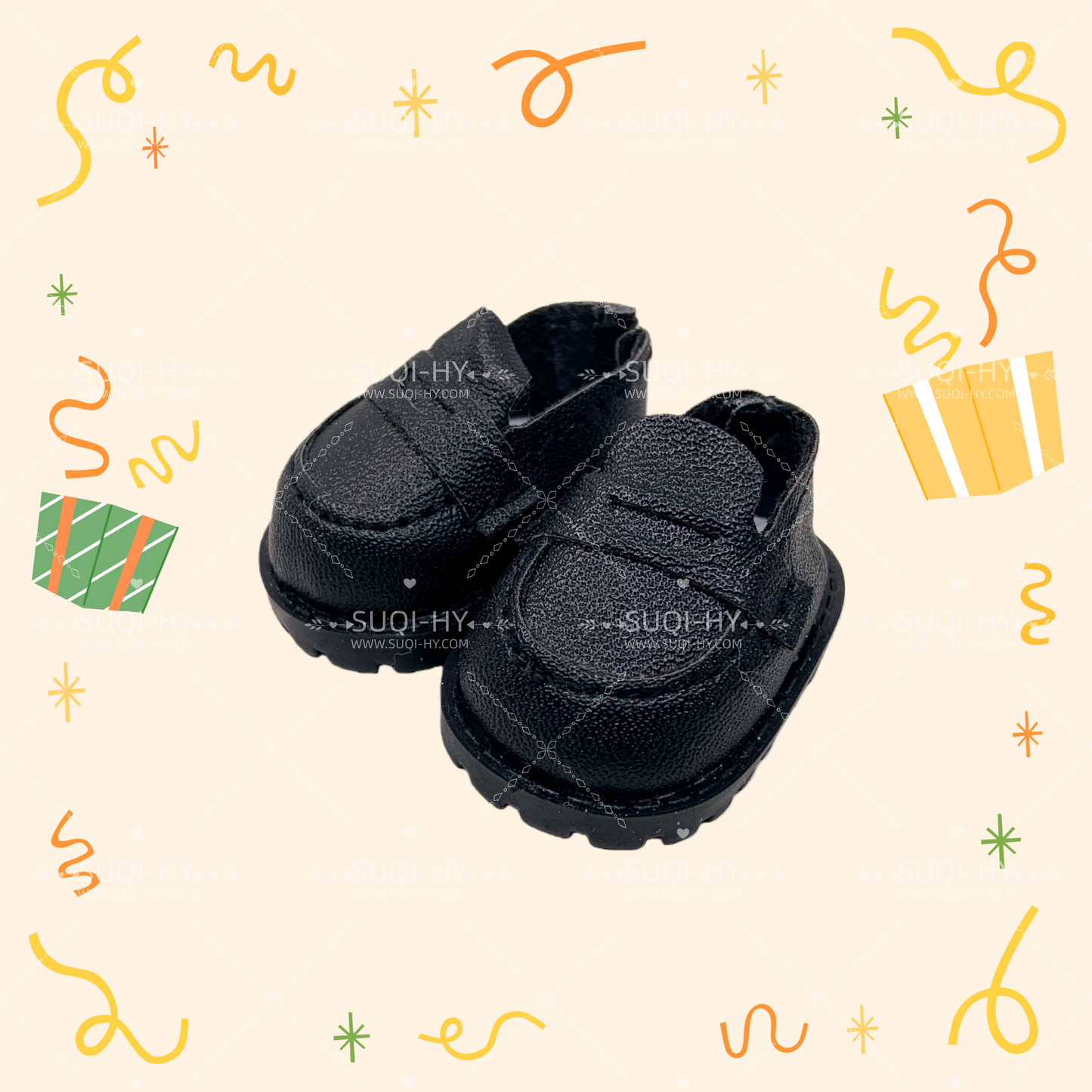 Handmade for 17cm LBB Plush Vinyl FigureCompatible with V1/V2/V3Macaron Sitting Party Warning: High Energy Ahead