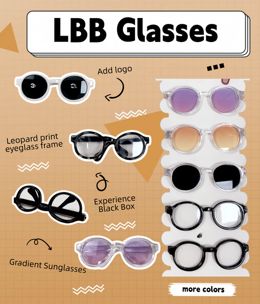 The size is very suitable for the 17cm LBB. Multiple colors and styles are matched to create different effects