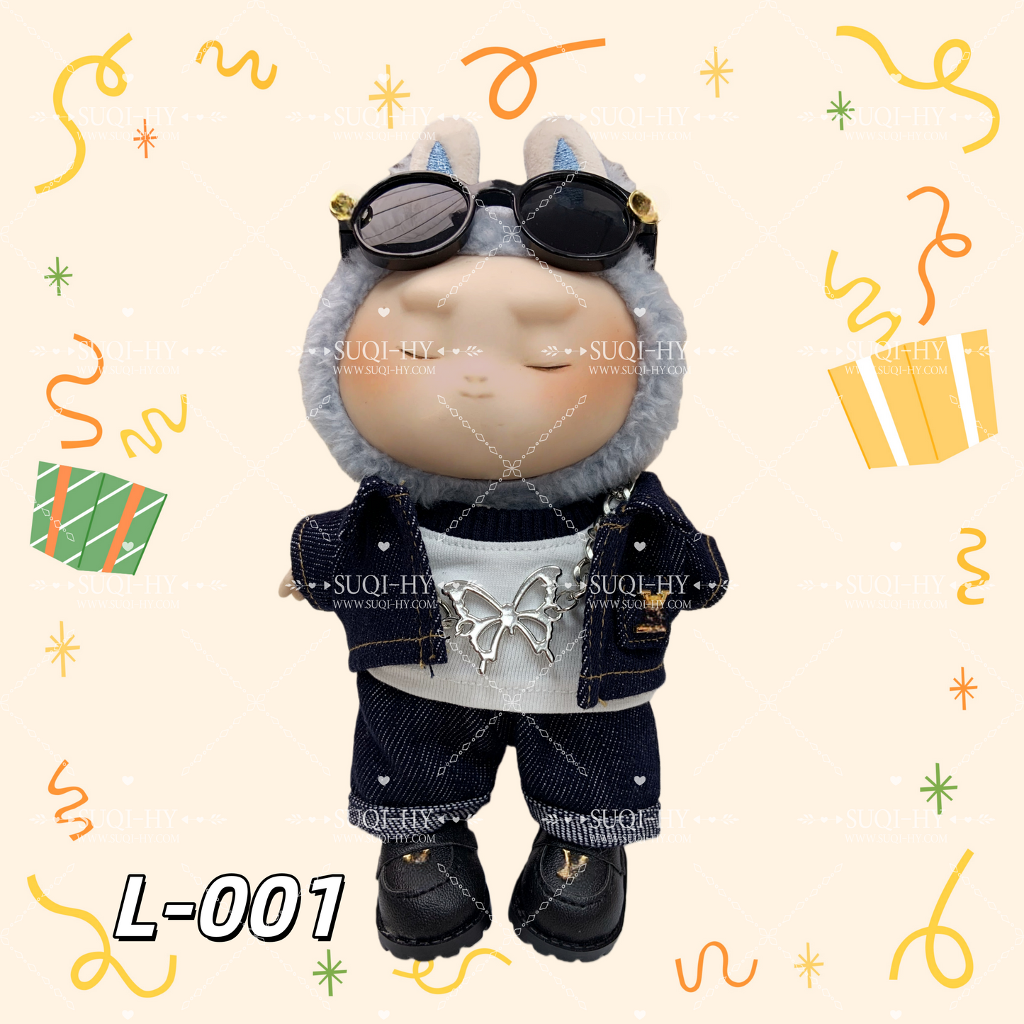 LULU Package Collection Part 1：Trendy set suitable for 17cm LBB Manual customization Personal Matching