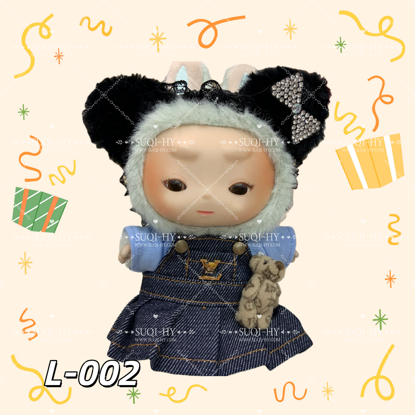 LULU Package Collection Part 1：Trendy set suitable for 17cm LBB Manual customization Personal Matching