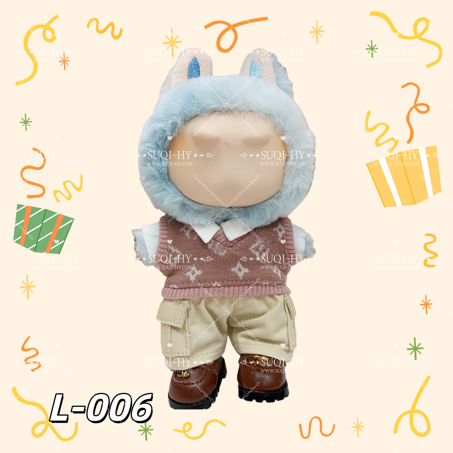 LULU Package Collection Part 1：Trendy set suitable for 17cm LBB Manual customization Personal Matching