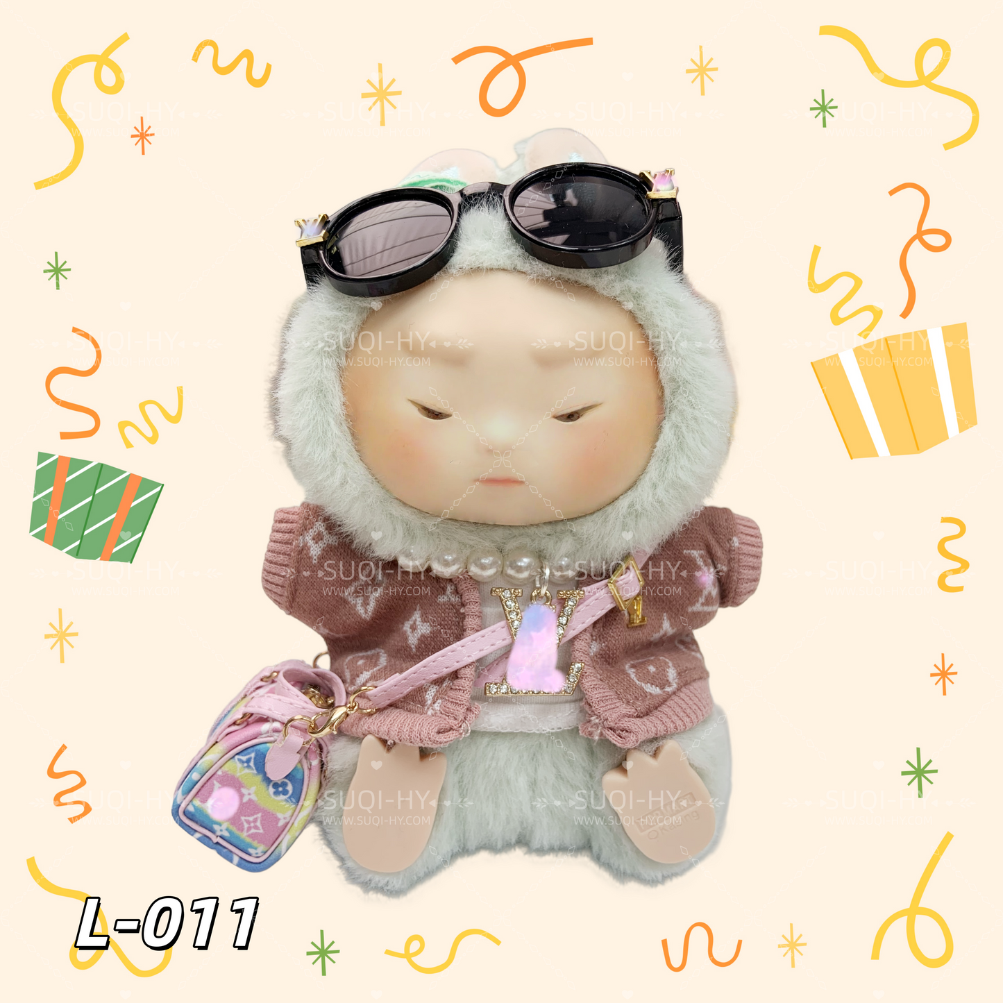 LULU Package Collection Part 1：Trendy set suitable for 17cm LBB Manual customization Personal Matching