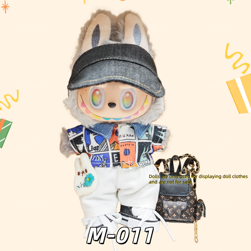Men's Clothing Part 1 ：Trendy set suitable for 17cm LBB Manual customization Personal Matching