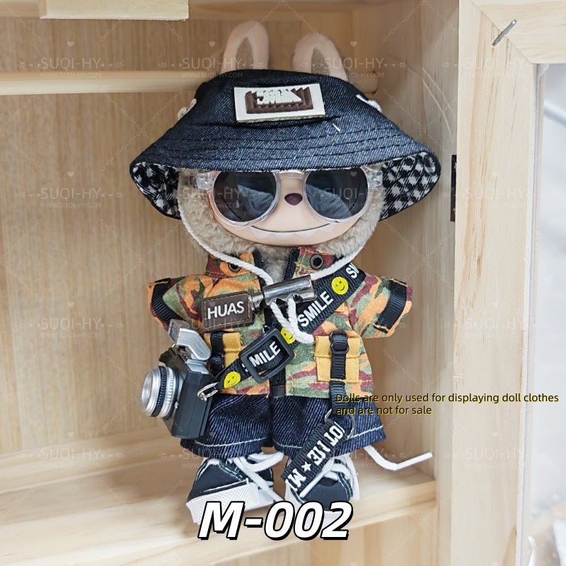 Men's Clothing Part 1 ：Trendy set suitable for 17cm LBB Manual customization Personal Matching