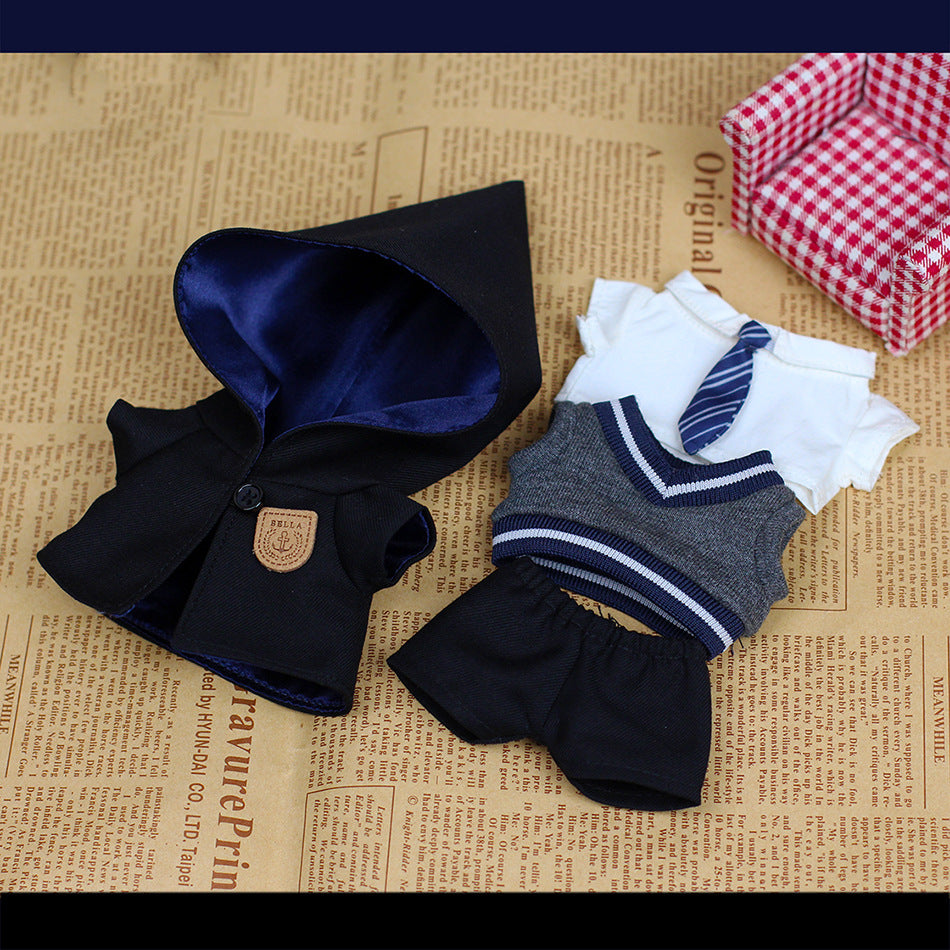 Magic Cloak Gryffindor School Uniform - Slytherin School Uniform - Harry Potter Replica Costume for Dolls