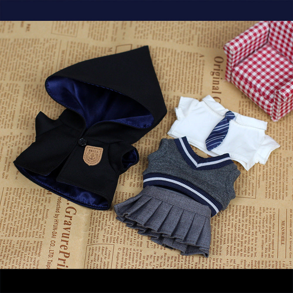 Magic Cloak Gryffindor School Uniform - Slytherin School Uniform - Harry Potter Replica Costume for Dolls