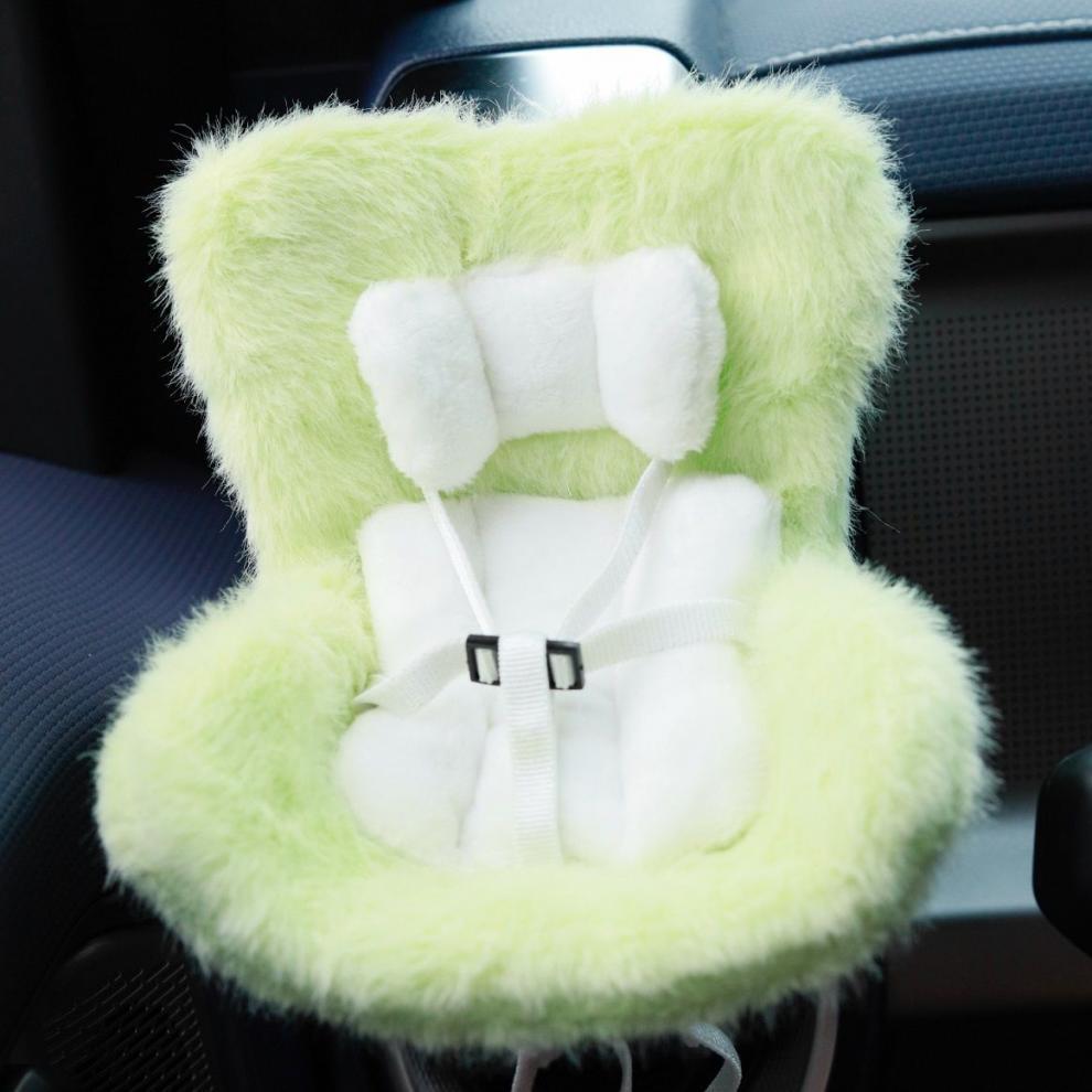 he safety seat that can be placed on the desktop or car air outlet is suitable for various plush toys and 17cm LBB seating party
