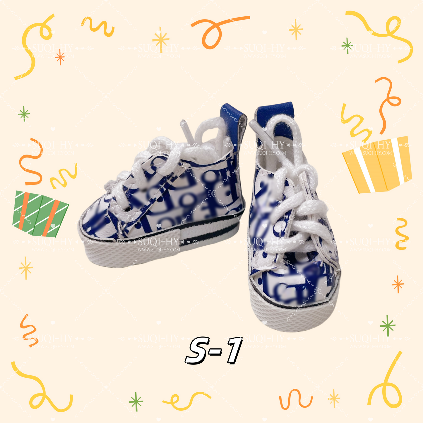 Handmade shoes suitable for 17cm LBB dolls, the size is very suitable