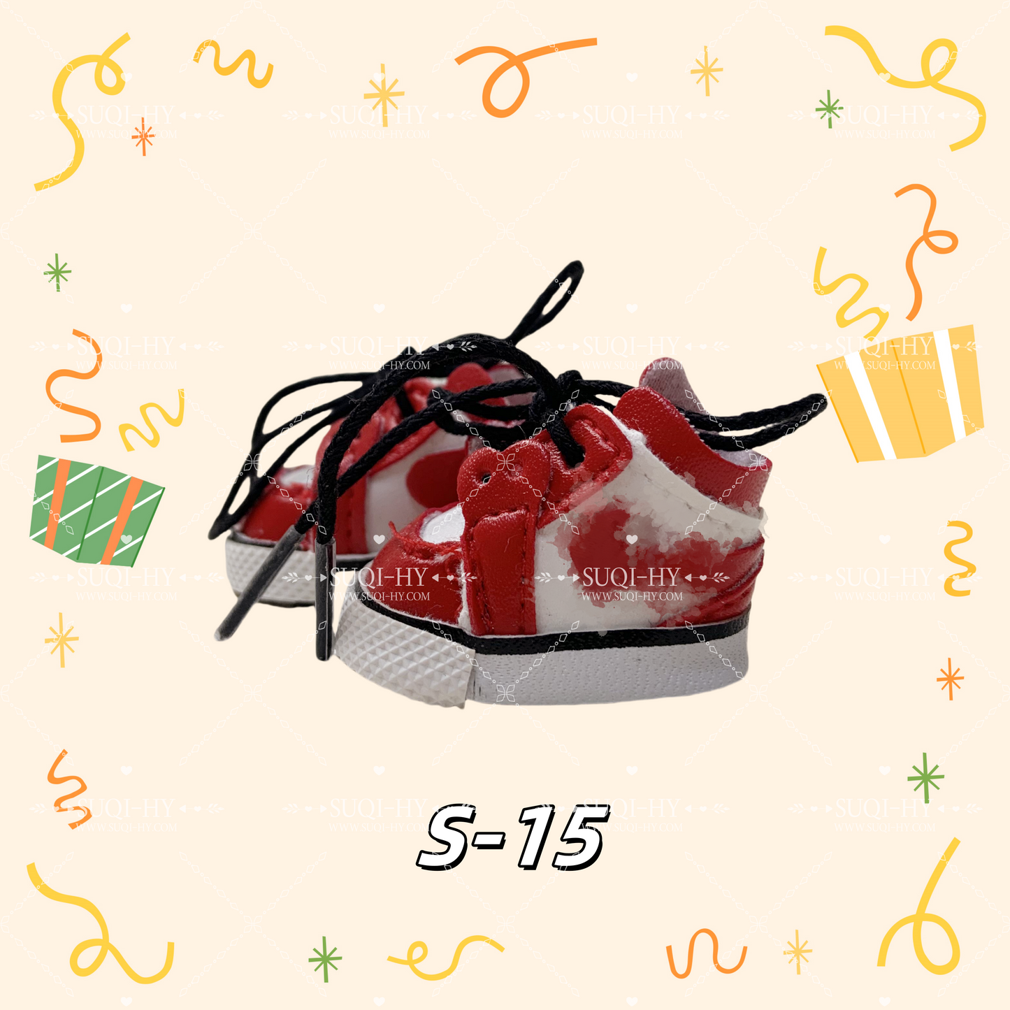 Handmade shoes suitable for 17cm LBB dolls, the size is very suitable