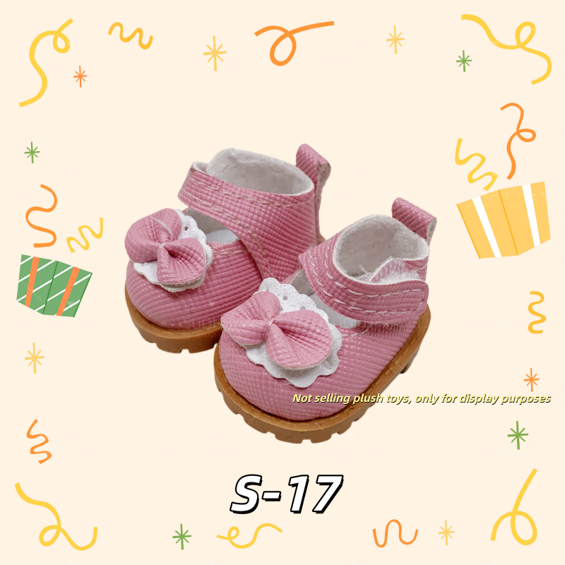 Shoes Part 2:Handmade shoes suitable for 17cm LBB dolls, the size is very suitable,Perfect choice for matching with women's clothing