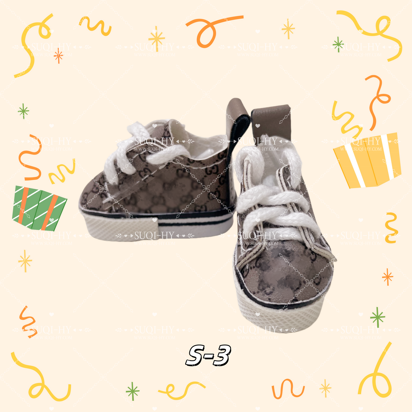 Handmade shoes suitable for 17cm LBB dolls, the size is very suitable