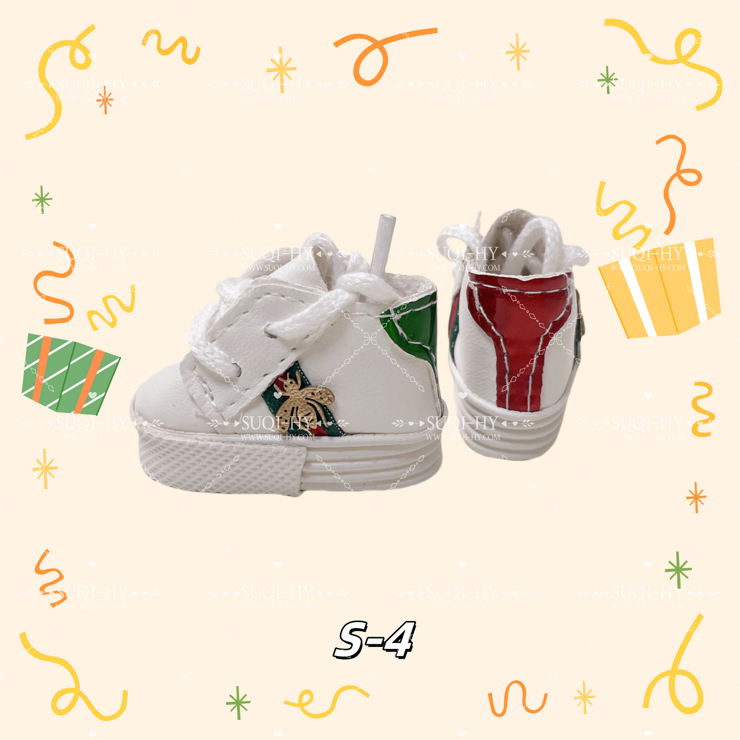 Handmade shoes suitable for 17cm LBB dolls, the size is very suitable