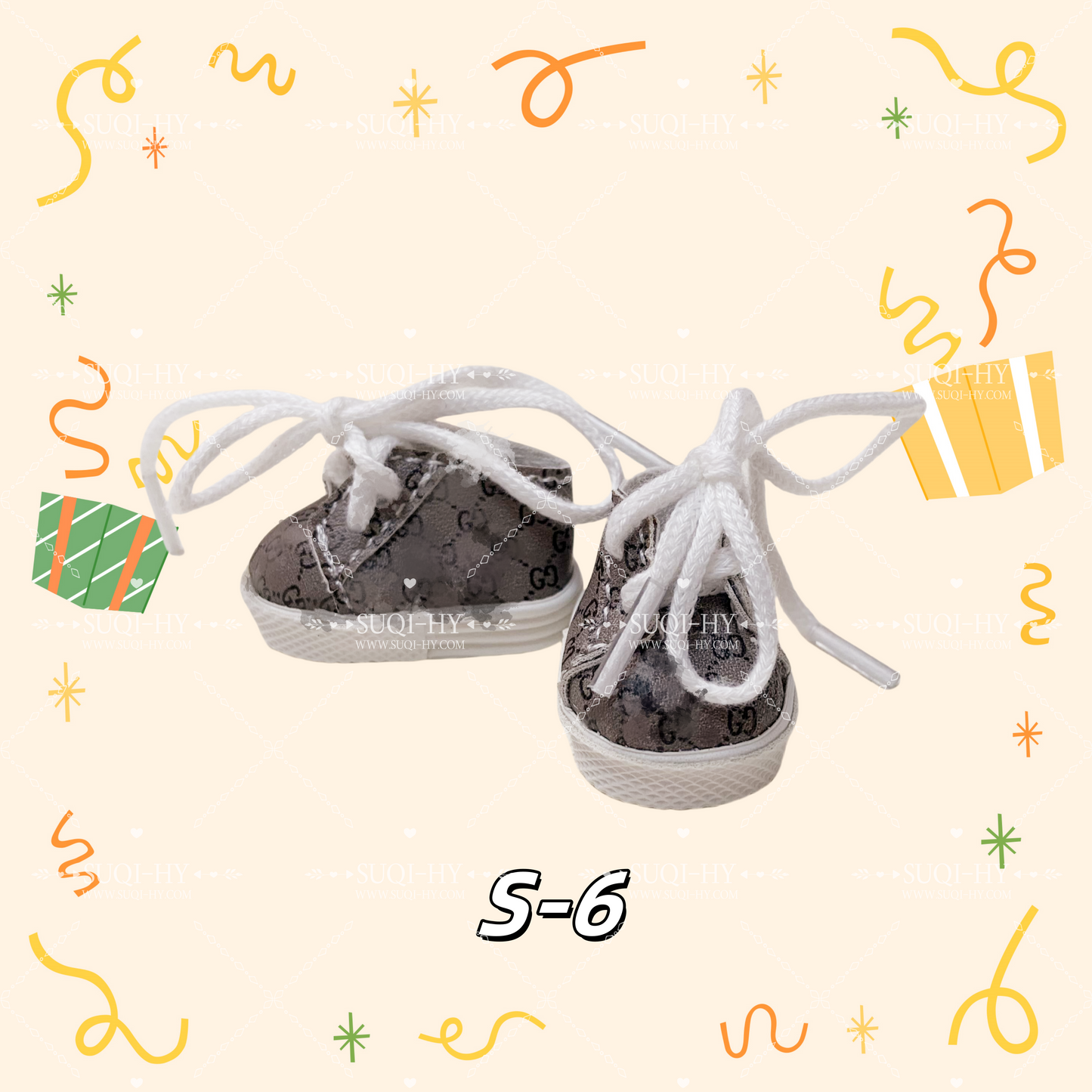 Handmade shoes suitable for 17cm LBB dolls, the size is very suitable