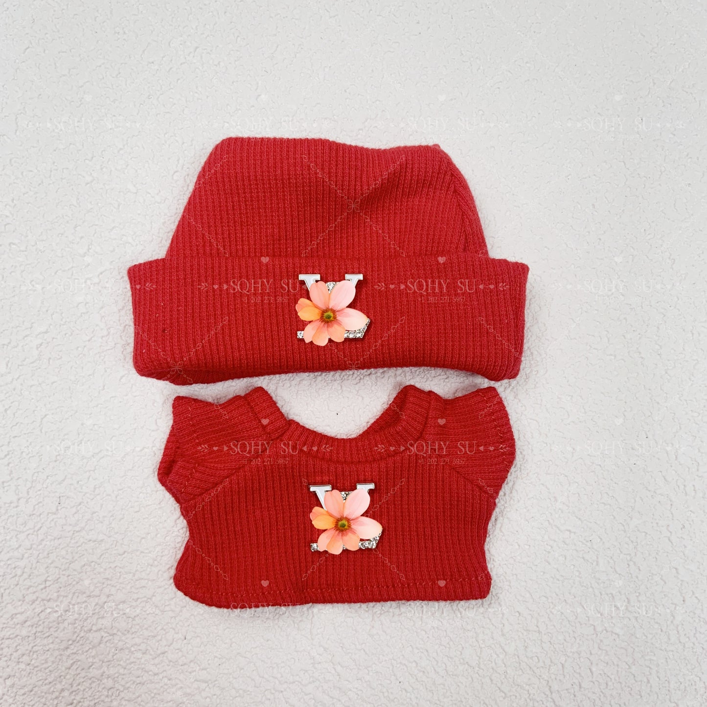 Lulu sweater set: hat + sweater,Multiple colors available, suitable for 17cm LFF dolls.