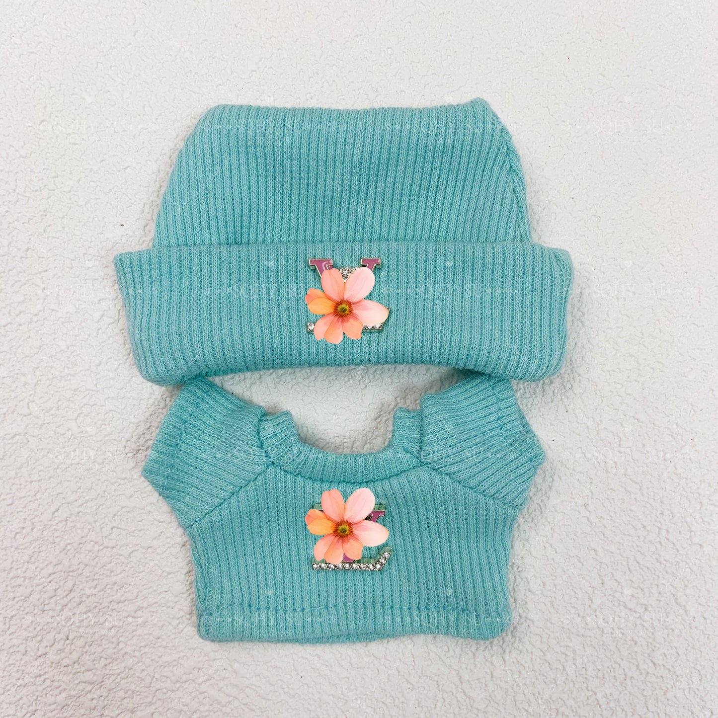 Lulu sweater set: hat + sweater,Multiple colors available, suitable for 17cm LFF dolls.