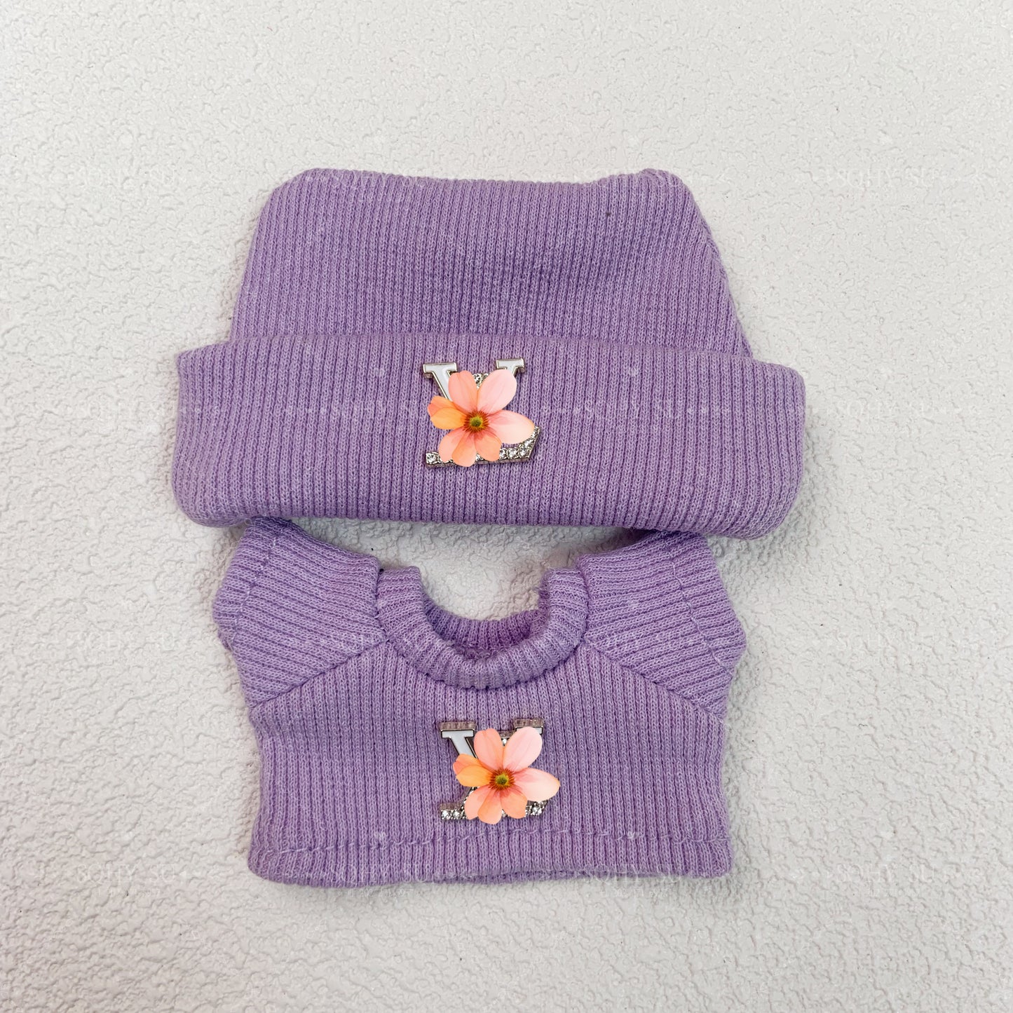 Lulu sweater set: hat + sweater,Multiple colors available, suitable for 17cm LFF dolls.