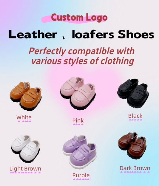 Shoes Part 3:Handmade for 17cm LBB Plush Vinyl FigureCompatible with V1/V2/V3Macaron Sitting Party Warning: High Energy Ahead
